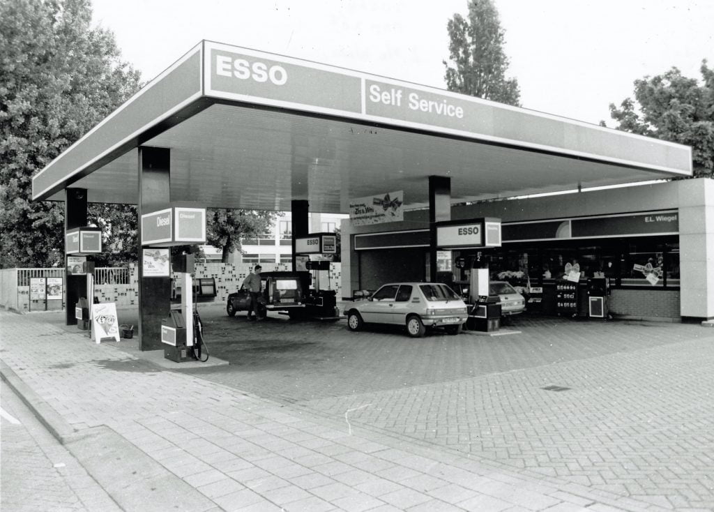 Benzinestation in Middelburg