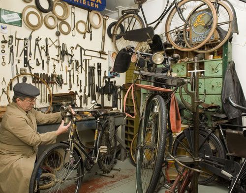 Fietsenmaker in Middelburg